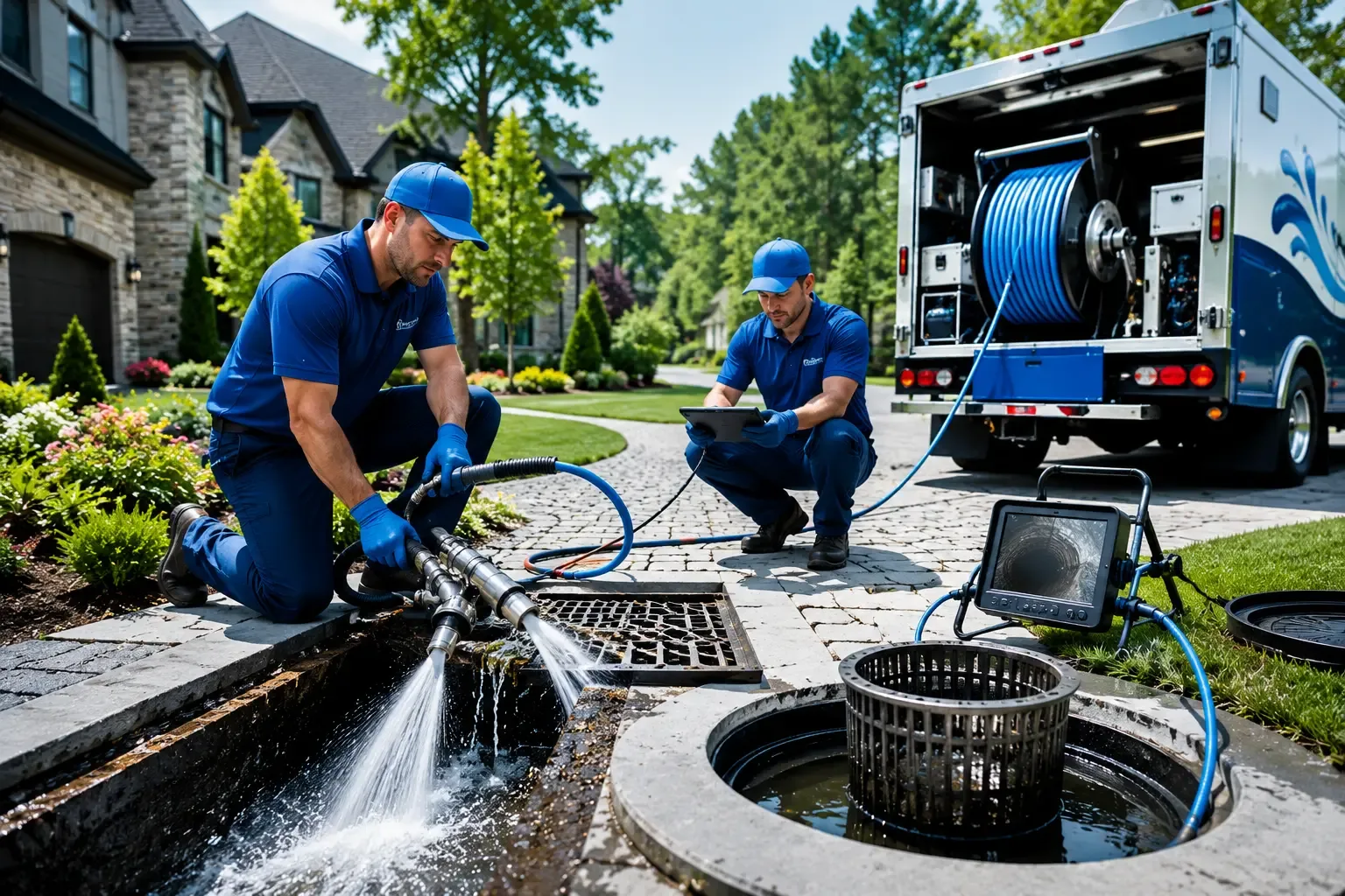 Local outdoor drain cleaning professionals in Means, KY