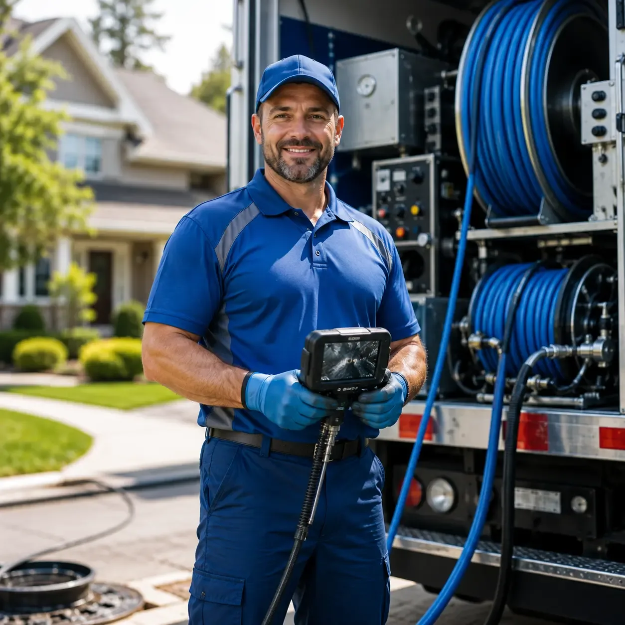 Local outdoor drain cleaning specialists in Means, KY